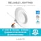 Luxrite 5/6 Inch LED Recessed Can Lights 5 CCT 2700K-5000K 14W (90W Equivalent) 1100LM Dimmable 6PK LR23796-6PK - alternate 3